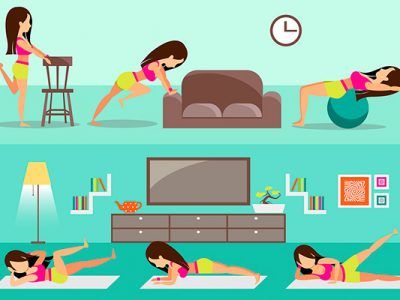 Ejercicios en casa para ponerse en forma